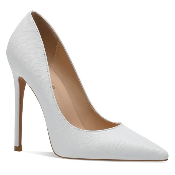 Petit Cadeau Leona - Classic and Sexy Slip on Pumps with 5" High Heels. NEW! - Picture 2 of 8